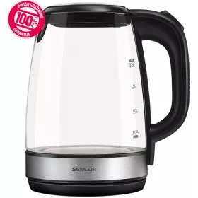 SENCOR SWK 2080BK Üveg Vízforraló, 2L, 2200W, Fekete