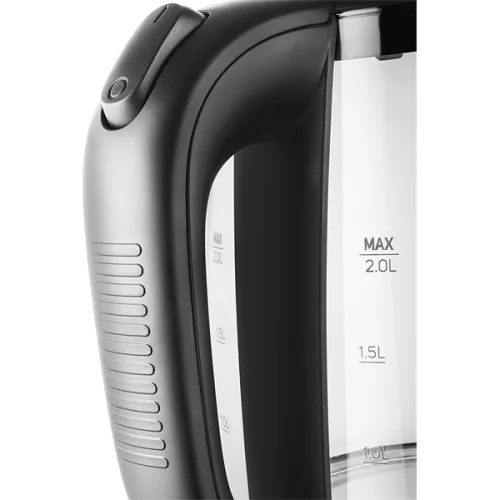 SENCOR SWK 2080BK Üveg Vízforraló, 2L, 2200W, Fekete
