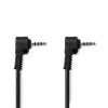 Nedis CVGL22000BK20 audio - video AV kábel, 3,5mm jack - jack kábel, 2m
