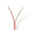 Nedis CAGW1500TR1000 hangszóró kábel, 2 x 1,50 mm2 , CCA , 100m, átlátszó