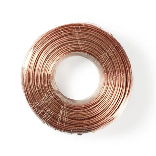 Nedis CAGW1500TR1000 hangszóró kábel, 2 x 1,50 mm2 , CCA , 100m, átlátszó