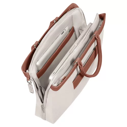 SAMSONITE 155350-1451 Image Biz Aktatáska 15.6", Elefántcsont