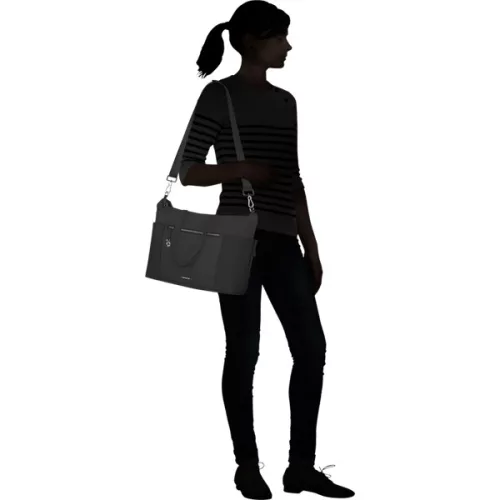 SAMSONITE 158824-1041 Move Journey Kézitáska 14.1", Fekete