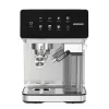 HEINNER HEM-LK20DMLK CreamyBlend Eszpresszó kávéfőző tejtartállyal, 20 bar, víztartály:1.6L, 1350W, Fekete/Inox