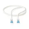 Nedis CCTB85321AL05 UTP / FTP Cat6 patch kábel, RJ45 aranyozott érintkezők, LSZH, fonott / PVC, ezüst, hossz 0.5m
