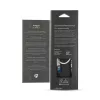 Nedis CCTB85321AL05 UTP / FTP Cat6 patch kábel, RJ45 aranyozott érintkezők, LSZH, fonott / PVC, ezüst, hossz 0.5m