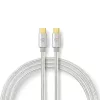 Nedis CCTB64700AL10 USB 3.2 Gen 1, USB-C dugó - USB C (USBC) dugó kábel, 60W, 4K@60Hz, 1m