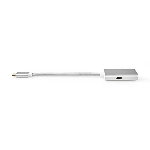 Nedis CCTB64480AL02 USB C (USB-C) - Displayport adapter, aranyozott csatlakozók, USB3.2 Gen 1, 4K@60Hz, 20 cm