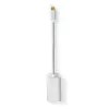 Nedis CCTB64480AL02 USB C (USB-C) - Displayport adapter, aranyozott csatlakozók, USB3.2 Gen 1, 4K@60Hz, 20 cm