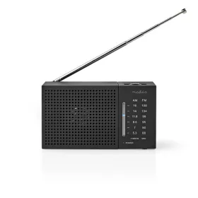 Nedis RDFM1200BK hordozható  AM / FM rádió, elemes