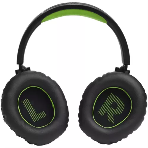 JBL Quantum 360X Gamer vezeték nélküli fejhallgató, Fekete (JBLQ360XWLBLKGRN)