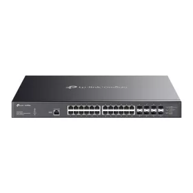   TP-LINK Switch 24x10Gbps(24x10G POE++) + 8x10G SFP+, Menedzselhető Rackes, SX3832MPP