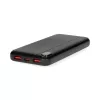 Nedis PBKPD20W125BK powerbank, hordozható külső akkumulátor, power bank 10000mAh, 1,5 / 1,67 / 2,0 / 2,22 / 3,0 A
