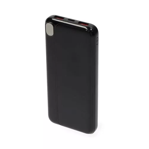 Nedis PBKPD20W125BK powerbank, hordozható külső akkumulátor, power bank 10000mAh, 1,5 / 1,67 / 2,0 / 2,22 / 3,0 A