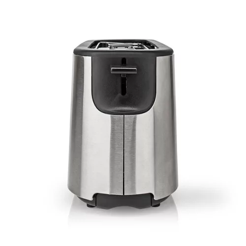 Nedis KABT310EAL kenyérpirító 1000W, 1 hosszú nyílás, 2 szelet, 6 fokozatú szabályzó, kiolvasztás funkció, alumínium ház