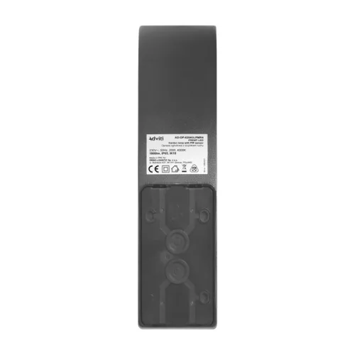 ORNO, AD-OP-6204GLPMR4, LED Kerti lámpa mozgásérzékelővel, CCT-s, Frenit, 230V, 12/15/20W, IP65, 66X188X250mm, Szürke