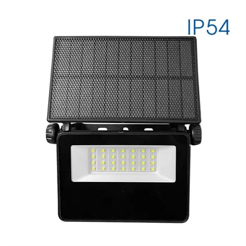 VIVALUX, 004850, EDAN Szolár LED reflektor mozgásérzékelővel, 8W, 4000K, 2000lm, IP65, 187x143x30 mm