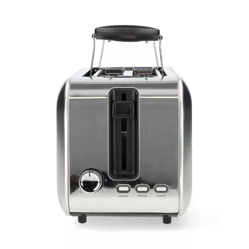 Nedis KABT400AL kenyérpirító 1450W, 4 szeletes vagy 2 hosszú, 7 fokozat, kiolvasztás funkció, alumínium