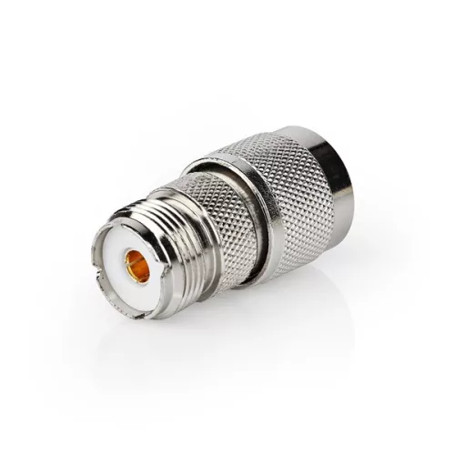 Nedis CSGP42942ME N dugó - UHF PL259 aljzat, 75 Ohm, fém, 10 db/csomag