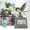 Nedis WIFIWP10GY automata növény öntöző, Wi-Fi, akkumulátor / USB-s, IPX3, maximális víznyomás: 0,3 bar,  Android /  IOS