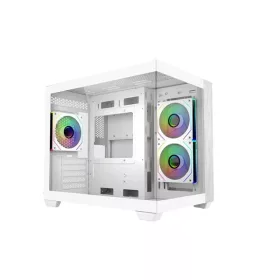   COOLER MASTER Ház Micro ATX/Mini ITX Elite 481 White, Tápegység nélkül, fehér
