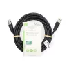 Nedis CVGL01000BK50 BNC videokábel kábel, 75 Ohm, 5m