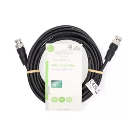 Nedis CVGL01000BK50 BNC videokábel kábel, 75 Ohm, 5m