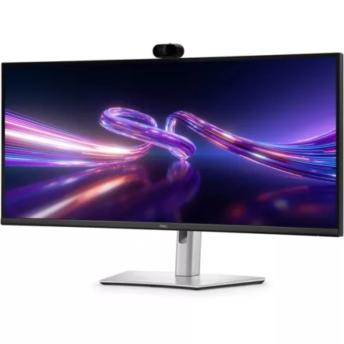 DELL Pro 34 Plus Monitor 34" P3426WEV WQHD 3440x1440, 100Hz, 21:9, 1500:1, 350cd, 5ms, HDMI, DP,  USB-C, RJ45, fekete