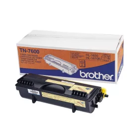   Brother Toner TN-7600, Nagy kapacitású - 6500 oldal, Fekete