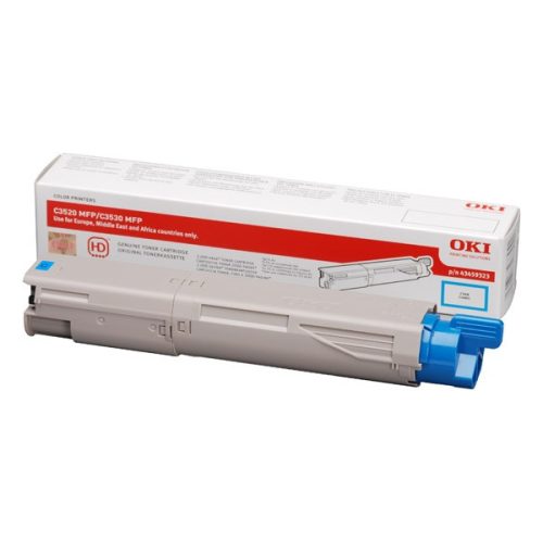 OKI Toner MC350/MC360/C3520MFP/C3530MFP KÉK 2.500 oldal