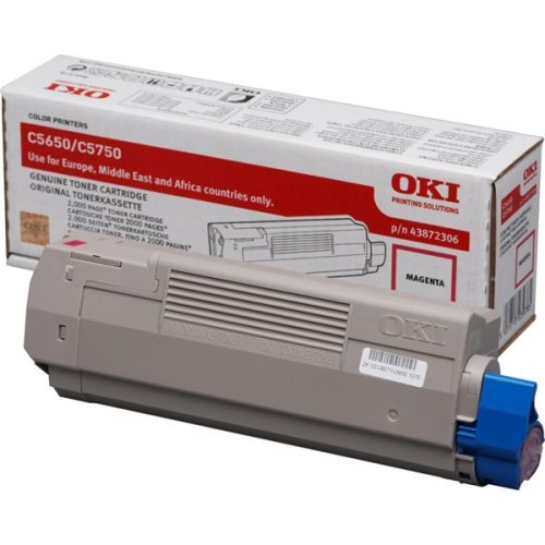 OKI Toner C5650/5750 piros 2000/old