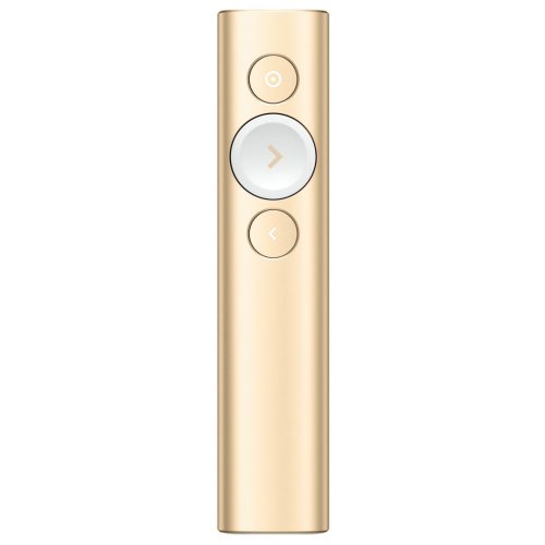 Logitech Spotlight Presentation Remote Digital Laser Gold