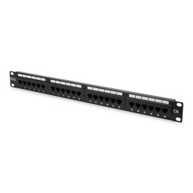 Digitus 24-port Patch Panel 1U Black