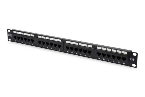 Digitus 24-port Patch Panel 1U Black