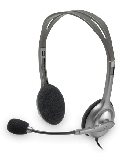 Logitech H110 Headset Grey