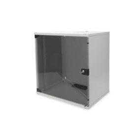Digitus DN-19 12-U-S-1 Falra szerelhető Rackszekrény Grey