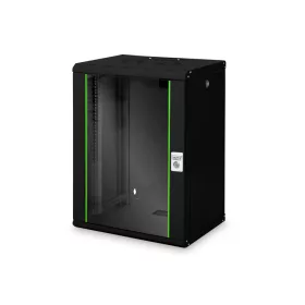Digitus DN-19 16-U-SW Falra szerelhető Rackszekrény Black