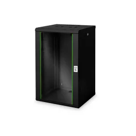   Digitus DN-19 20U-6/6-SW Falra szerelhető Rackszekrény Black