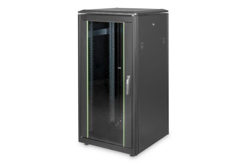 Digitus DN-19 22U-6/6-B-1 Szabadon álló Rackszekrény Black