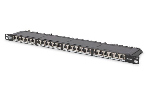 Digitus 24-port Patch Panel 0,5U Black