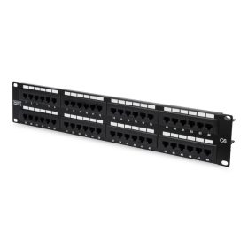 Digitus 48-port Patch Panel 2U Black