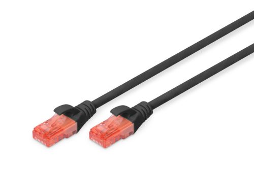 Digitus CAT6 U-UTP Patch Cable 3m Black