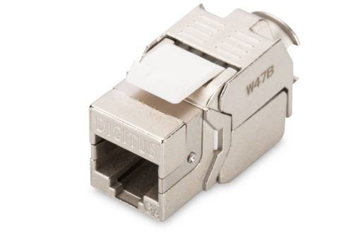 Digitus CAT 6A Keystone Jack, shielded,Re-embedded