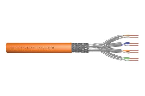 Digitus CAT7 S-FTP Installation Cable 100m Orange