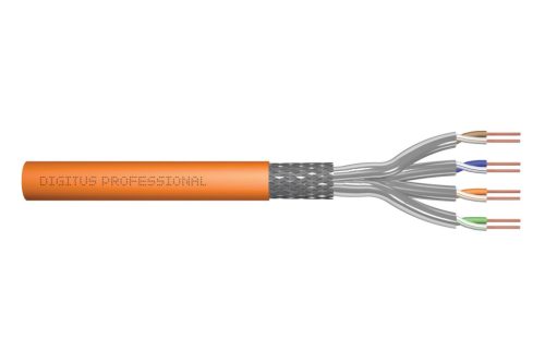 Digitus CAT7 S-FTP Installation Cable 100m Orange