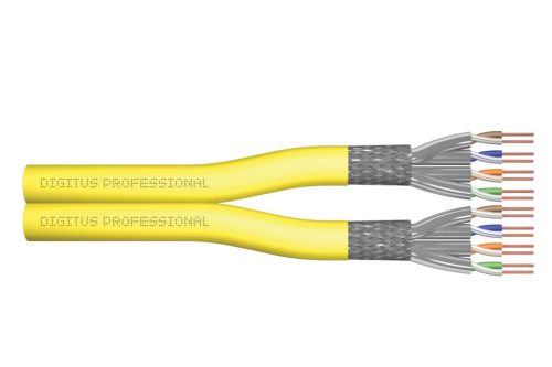 Digitus CAT7A S-FTP Installation Cable 500m Yellow