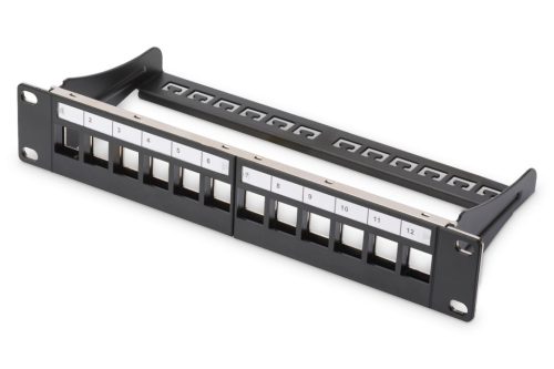 Digitus 12-port Patch Panel 1U Black