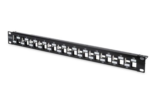 Digitus 24-port Patch Panel 1U Black