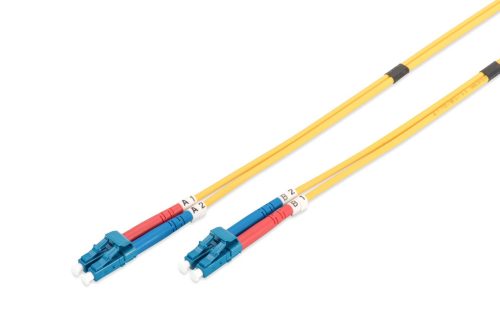 Digitus DK-2933-01 száloptikás kábel 1 M LC I-VH OS2 Yellow