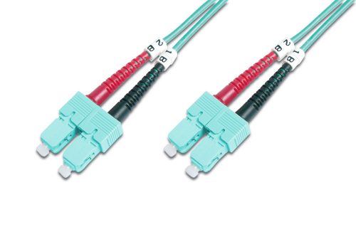 Digitus DK-2522-02/3 száloptikás kábel 2 M SC I-VH OM3 Blue